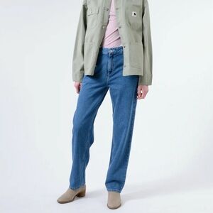 NWT Carhartt WIP Pierce Pant Straight - Blue Stone Wash